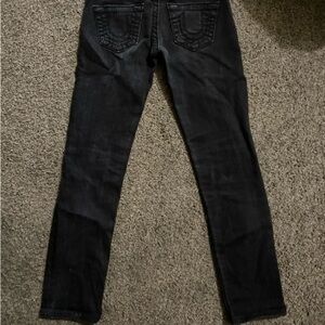 True Religion Women's Black Skinny Jeans